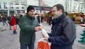 Crise du lait: Distribution de lait gratuite à Nantes