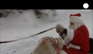 Départ du Père Noël en Laponie - no comment