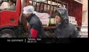 L'Iran sous la neige - no comment
