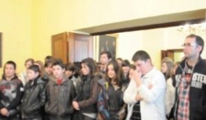 St-Gaudens Réception des élèves de Barbastro