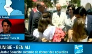 Tunis demande à l'Arabie saoudite l'extradition de Ben Ali