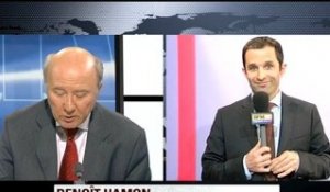 Hamon dénonce le fiasco de la politique étrangère de Sarkozy