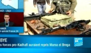 Libye : Les insurgés auraient repris Marsa el-Brega