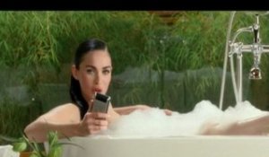 Megan Fox in her bathtub / Motorola superbowl