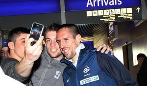 Les Bleus sont arrivés à Luxembourg : Ribéry superstar