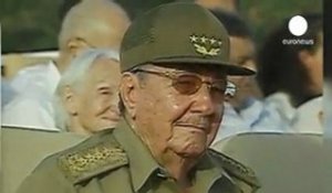 Parade militaire à Cuba pour le 50e anniversaire de la...