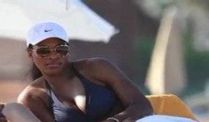 Exklusiv: Serena Williams am Strand