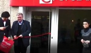 Inauguration du magasin Cpopulaire