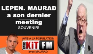 Maurad va au meeting du FN à Paris.