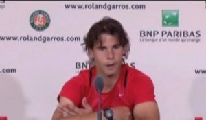 "Nadal, un des plus grands joueurs de l'histoire"