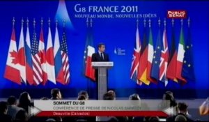 EVENEMENT,Conférence de presse de Nicolas Sarkozy