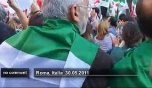 Italie : la gauche fête sa victoire à Milan - no comment