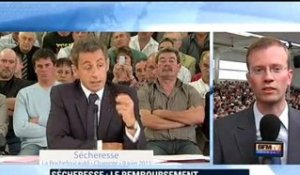 Agriculteurs : Sarkozy décale les remboursements