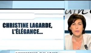 Christine Lagarde, l'élégance...