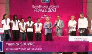 Cérémonie du tirage au sort de l'EuroBasket Women 2013