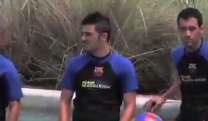 Valdes, Xavi... et les dauphins !