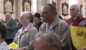 HAUTE SAONE : LA MESSE DU 15 AOUT N'A PAS EU LIEU SUR LE SITE DE LA MADONE MAIS A L'EGLISE DE NOROY-LE-BOURG