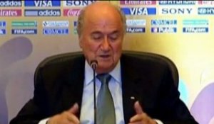 Blatter pas inquiet pour l'organisation