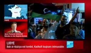 Libye : La forteresse de Kadhafi a été prise, mais il reste toujours introuvable