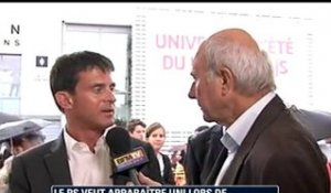 Manuel Valls : "la primaire est une compétition"