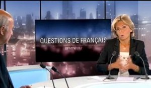 BFMTV 2012 : questions de Français à Valérie Pécresse