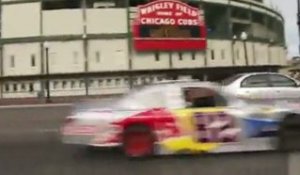 Scott Speed en taxi NASCAR