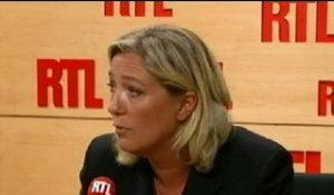 Marine Le Pen, présidente du Front nationale, invitée de RTL (2 septembre 2011)