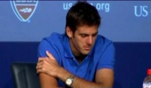 US OPEN: Del Potro content