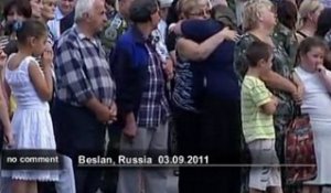 Russie : hommage aux victimes de Beslan - no comment