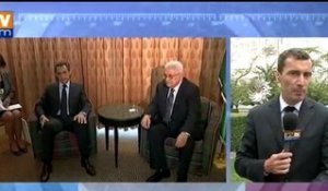 Etat Palestine à l’ONU : Sarkozy rencontre Abbas