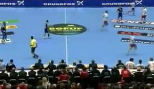 Interception Xavier Barachet - France vs Danemark