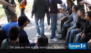 "On joue au chat et à la souris avec la police"