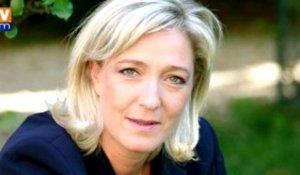 Marine le Pen : "Hollande et Sarkozy sont interchangeables"