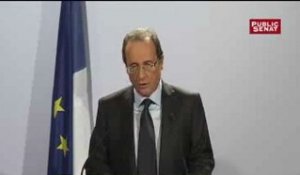 Hollande : "Cette victoire me confère la force et la légitimité"