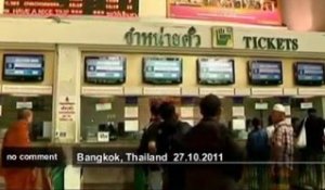 Les Thailandais en congés forcés - no comment