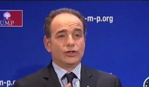 Jean-François Copé en soutien au président après sont intervention