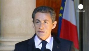 Nicolas Sarkozy : «l'accord de Bruxelles est la seule...