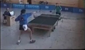 Mauvais joueur de ping-pong