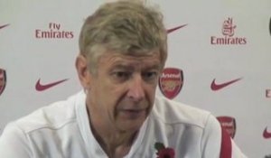 11ème journée, Wenger : "On a nos chances"