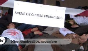 "La finance m'a tuer", scène de crimes financiers au contre-G20