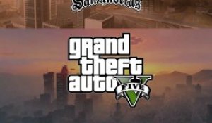 GTA V / GTA : San Andreas - Comparatif