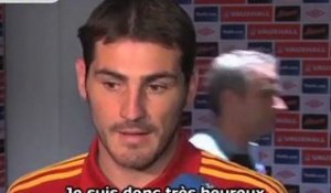 Espagne : Casillas dans l'Histoire