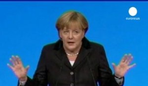 Angela Merkel plaide pour plus d'Europe