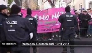 Manifestation néo-nazie en Allemagne - no comment