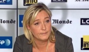 Question d'info, Marine Le Pen