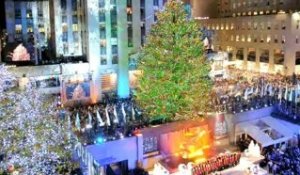 Le sapin de Noël du Rockefeller Center à New-York