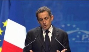 Discours de N. Sarkozy au Parti Populaire Européen à Marseille