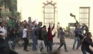 Caire : l'Institut d'Egypte incendié