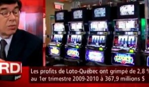 Gérald Fillion - Alain Cousineau, pdg de Loto-Québec
