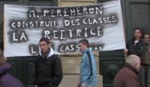 Cambrai: Opération escargot du lycée Louis Blériot